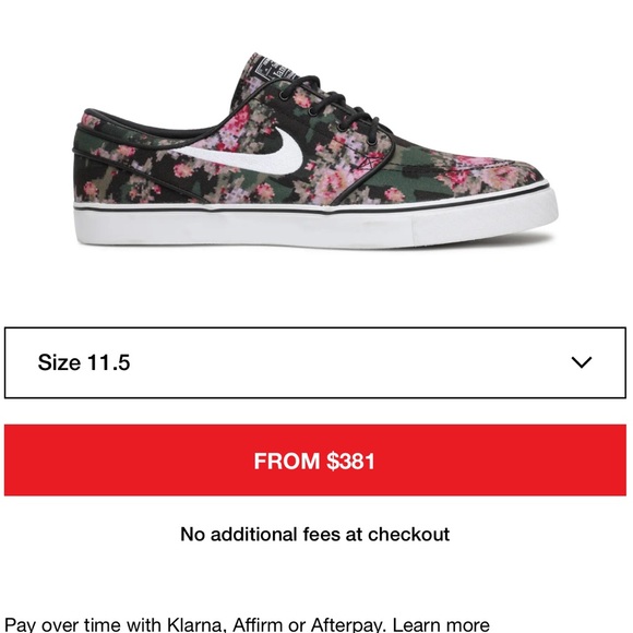 NIKE SB ZOOM STEFAN JANOSKI PR "DIGI FLORAL" MULTI COLOR-BLACK SZ 11.5 - Picture 12 of 12